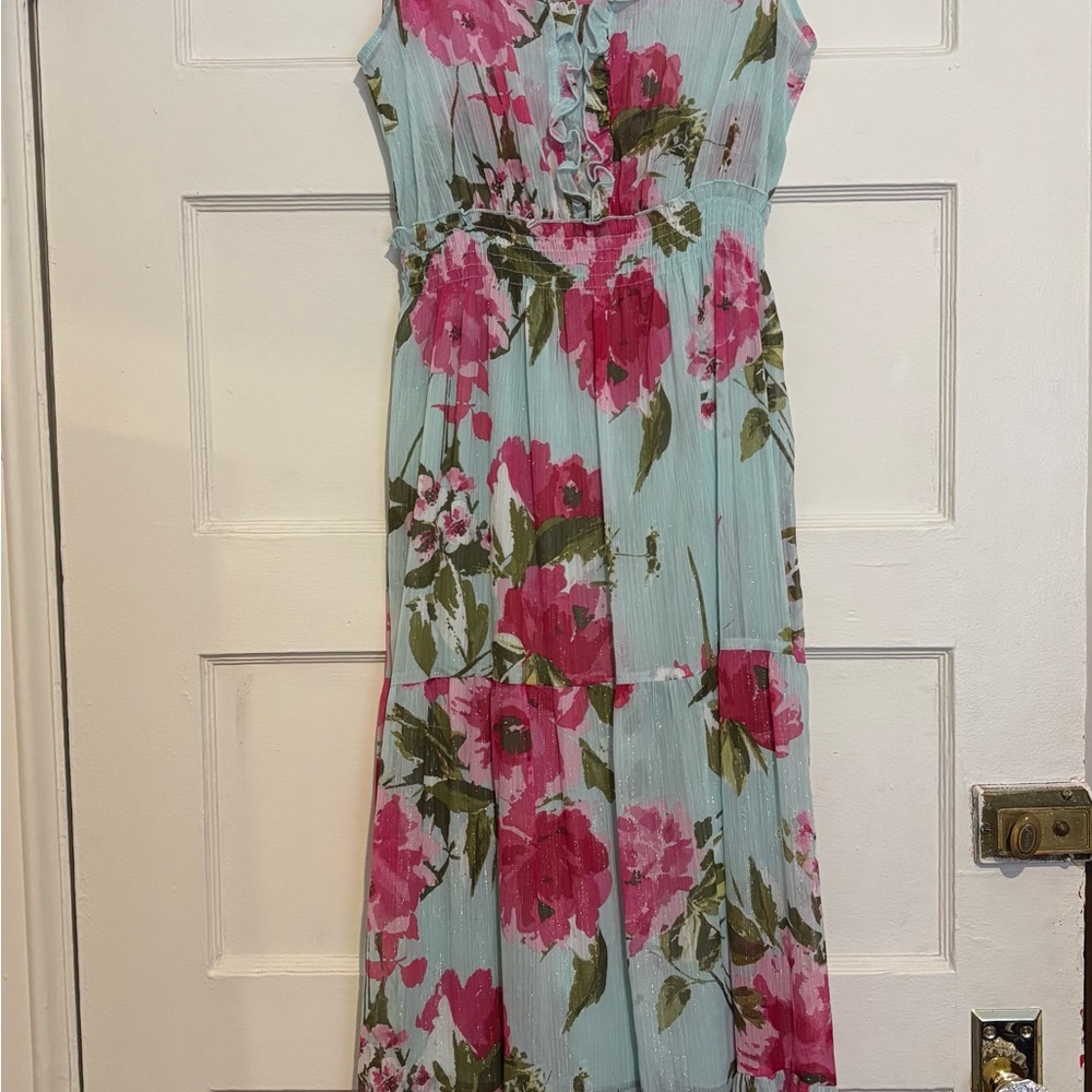 Floral maxi dress